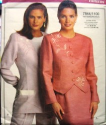 1100 VIKING VOGUE JACKET,TOP,SKIRT, PANTS EZ PATTERN 6-10, 12-16